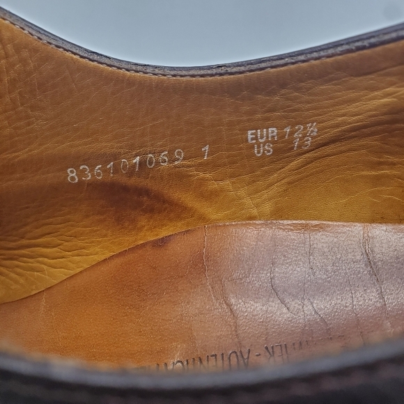 Mephisto Shoes Men 13 Air Melchoir Relax Goodyear Welt Brown Leather main image 4